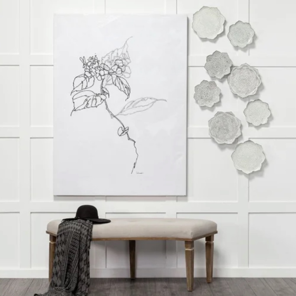 2 Pc Set Metal Wall Decor by Bungalow Rose